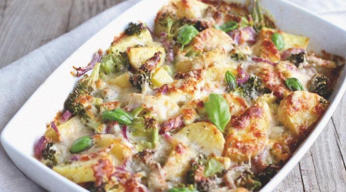 Kartoffel-Gemüse-Auflauf